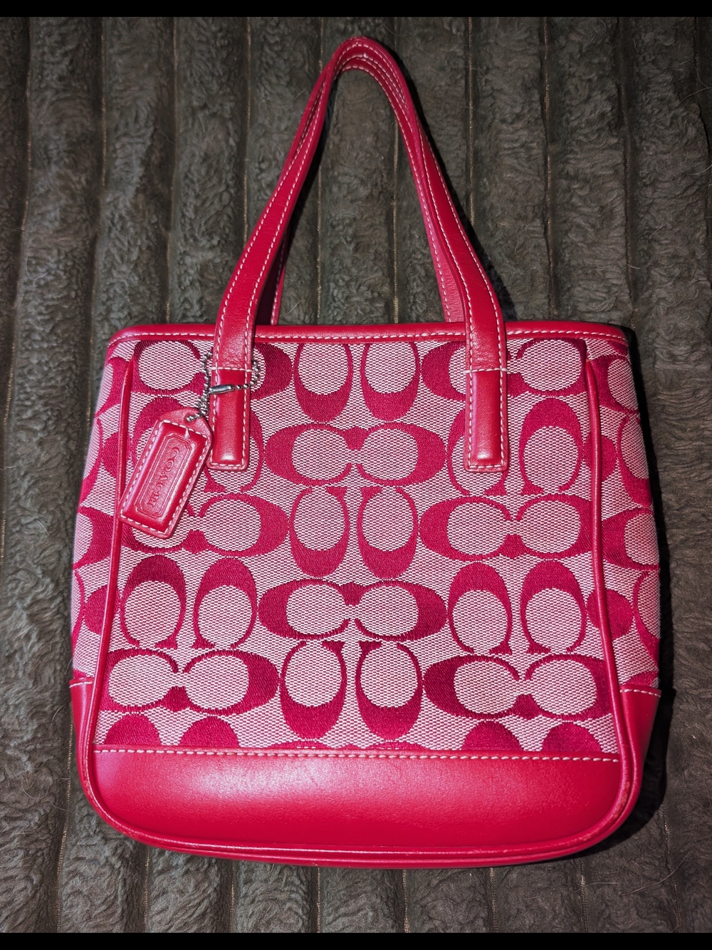 Coach Y2K Signature C Mini Tote Bag
